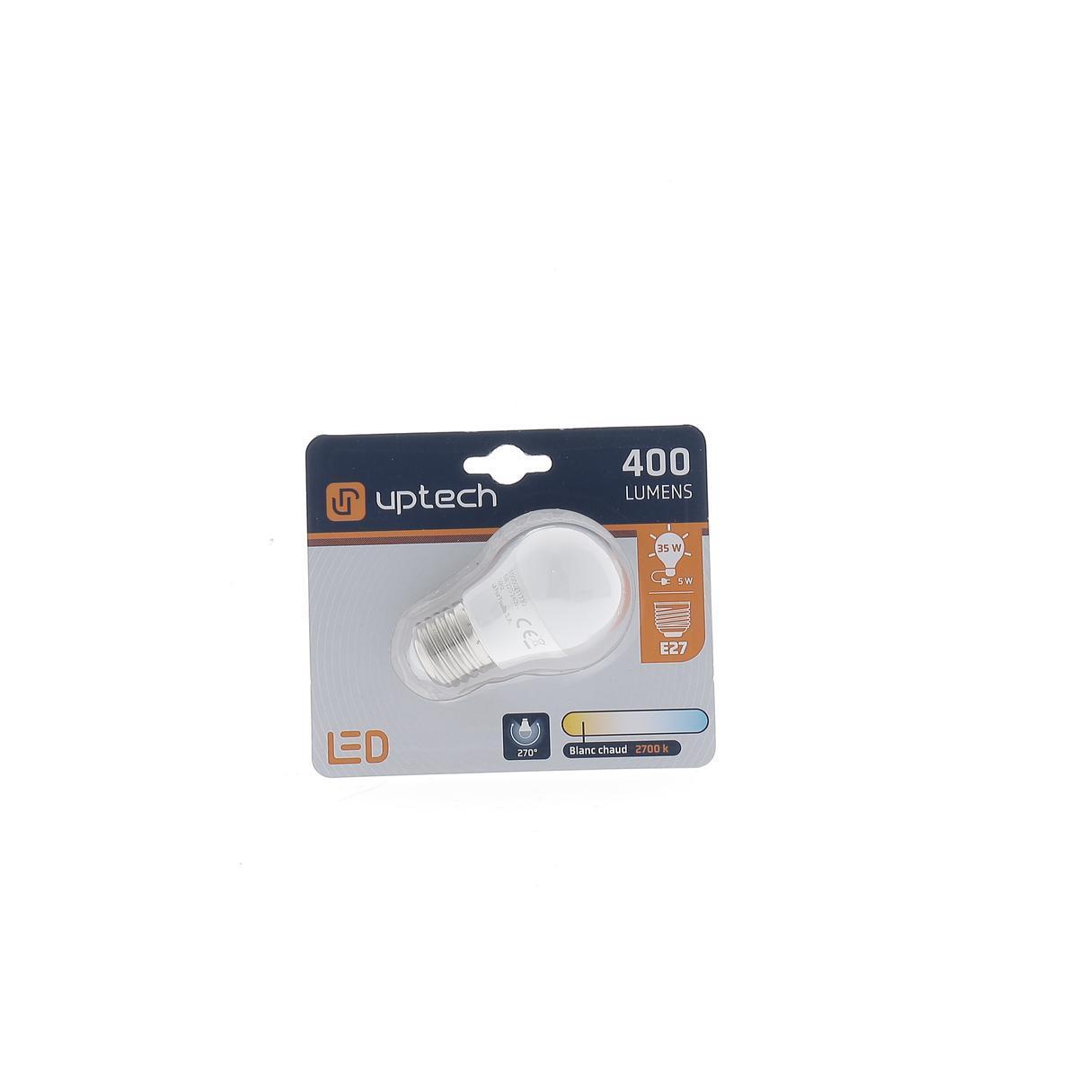 Ampoule LED à économie d'énergie G45 E27 - 400 LM - Blanc chaud