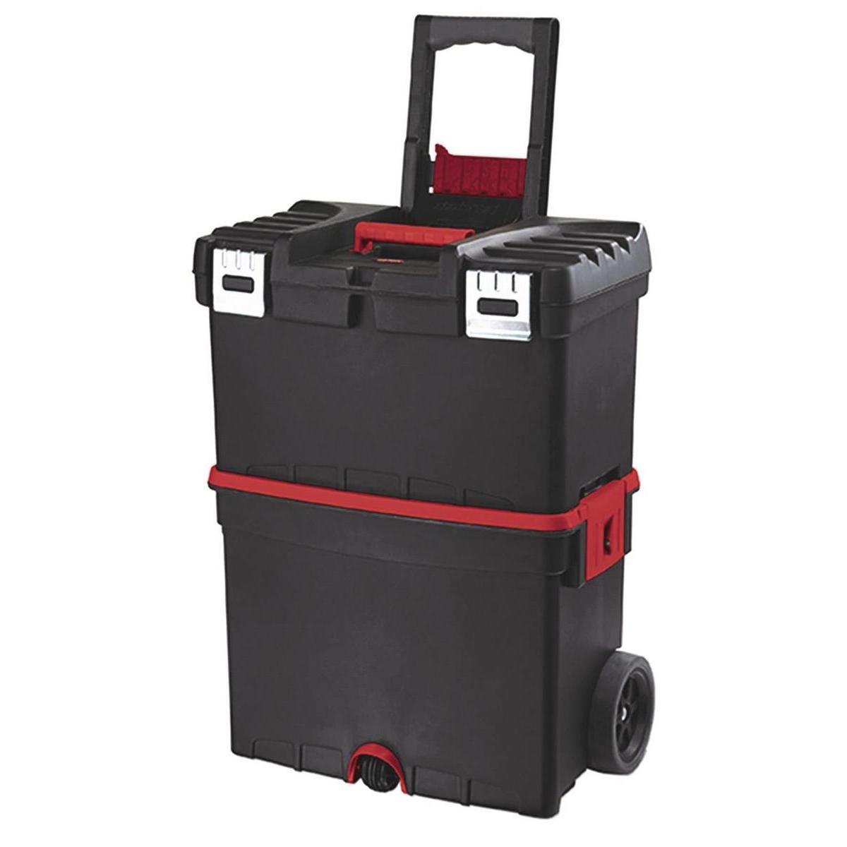 Boîte Servante Mastercart - L 42 x H 62.5 x l 29 cm - Noir