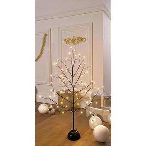 Arbre lumineux 66 LED - H 55 cm - Blanc