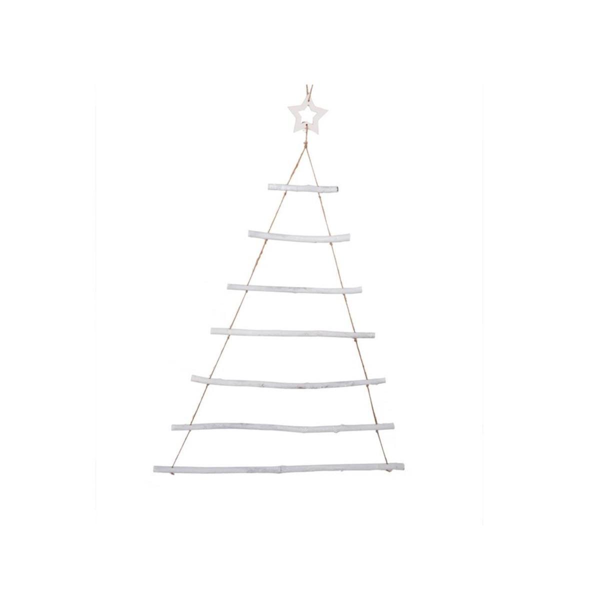 Sapin mural en bois - 80 x H 120 cm