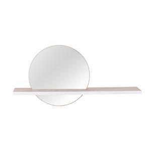 Miroir étagère - 30 x 60 x12 cm - Beige