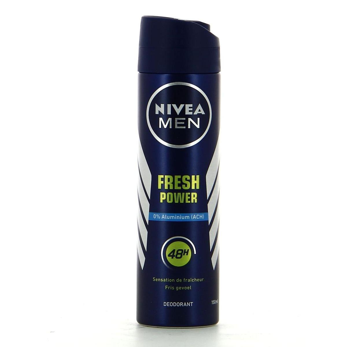 Déodorant spray NIVEA Men power - 150 ml