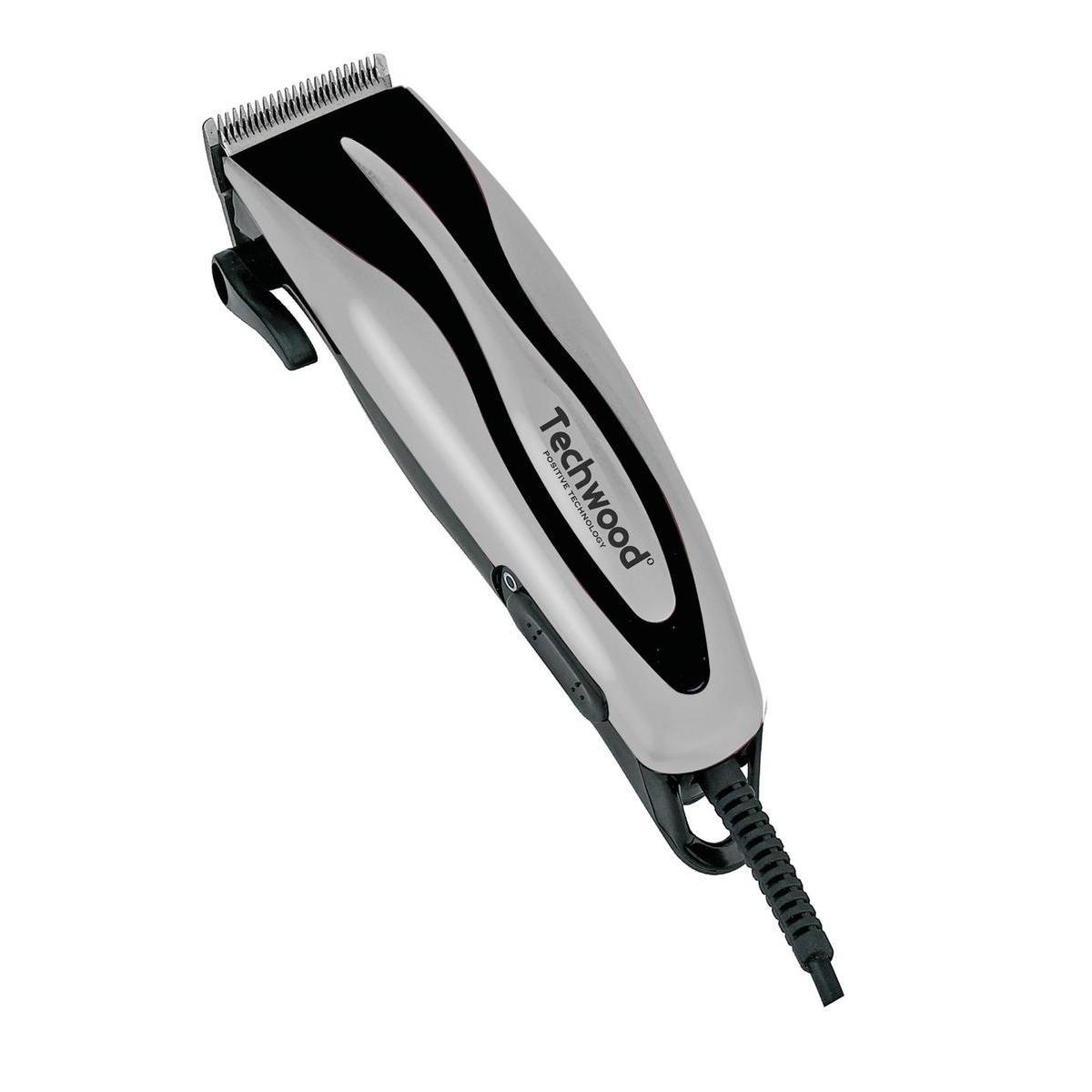 Tondeuse à Cheveux filaire TECHWOOD - 19 x 5.5 x 5.5 cm - Noir