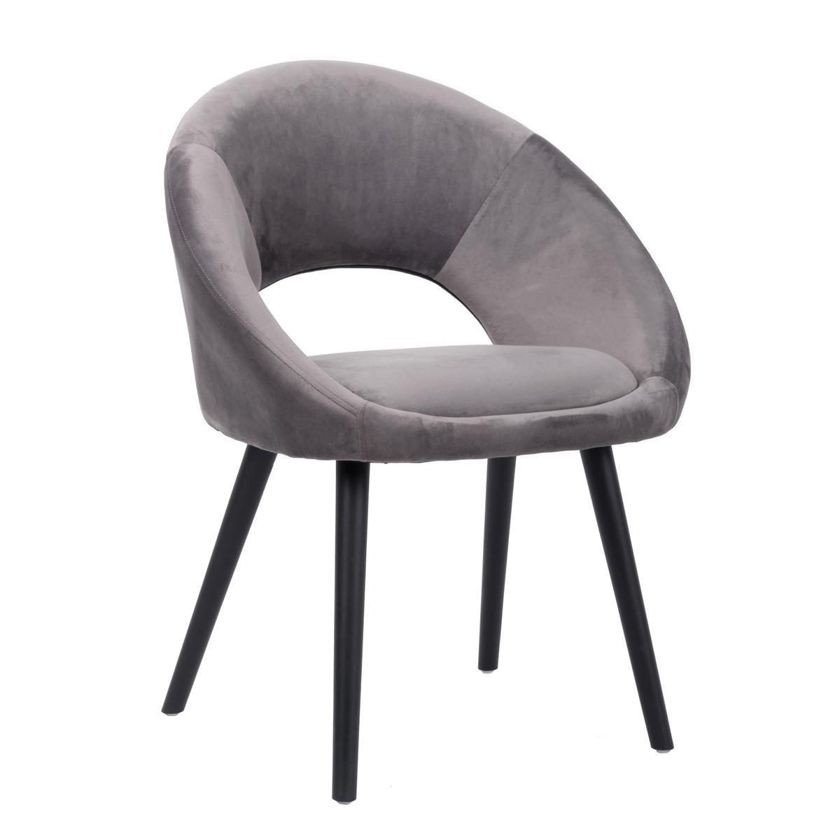 Fauteuil Jeanne - Gris anthracite