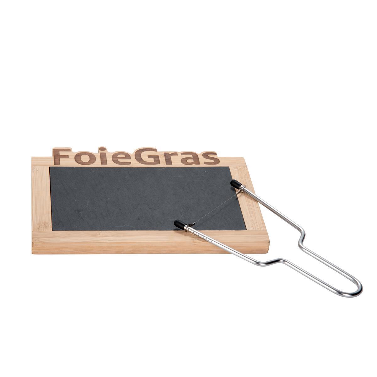 Planche à foie gras + lyre