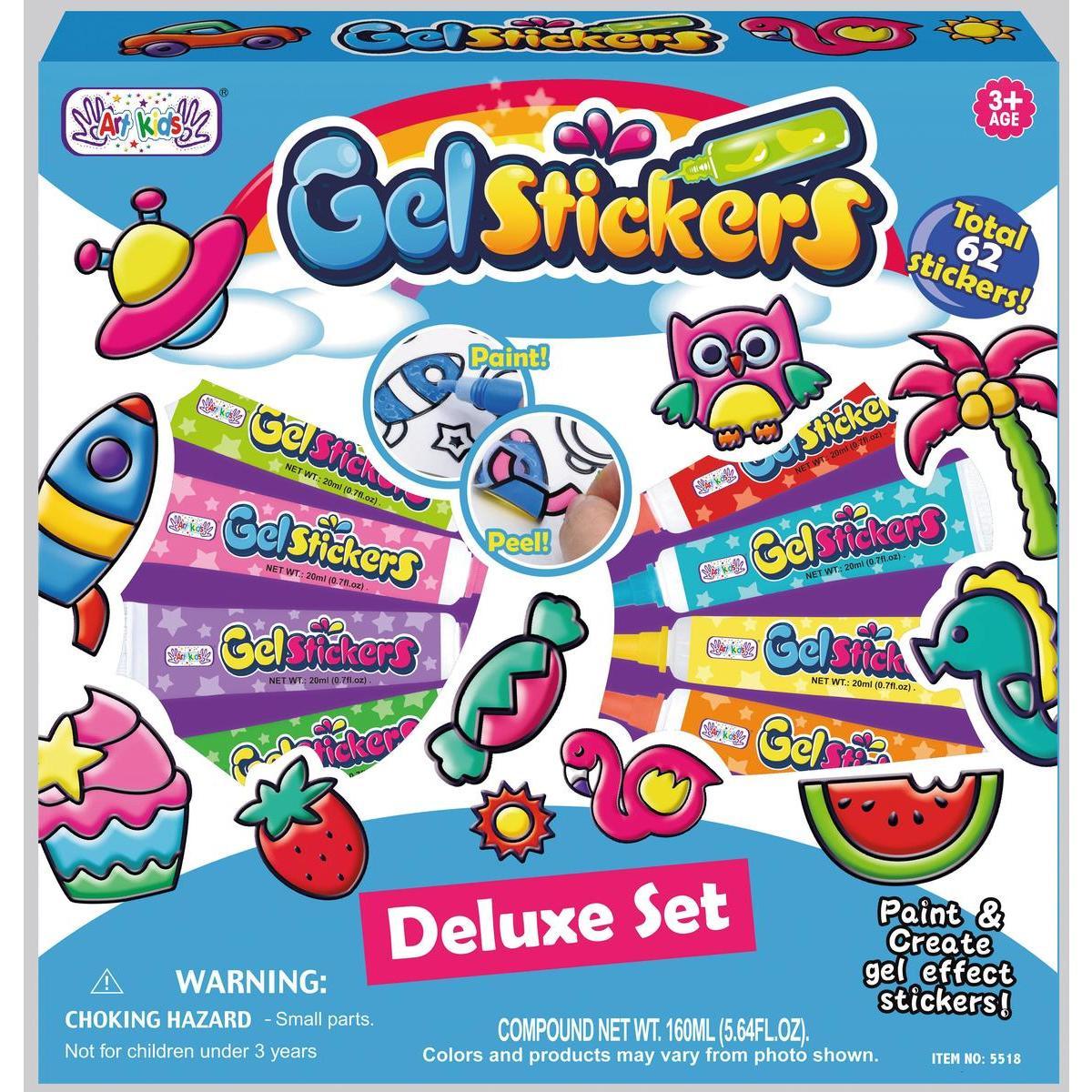 Jeu de création stickers autocollants - Différents modèles