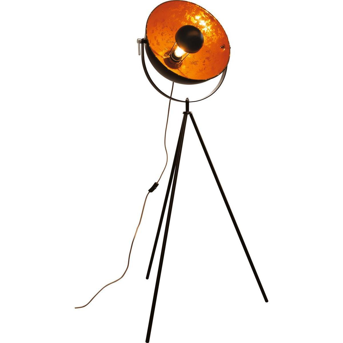 Lampe Cinéma - H 144 cm - Noir, or