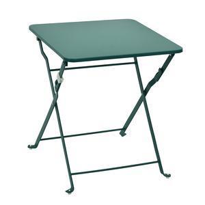 Table d'appoint Diana - 40 x 40 x H 45 cm - Vert émeraude - MOOREA