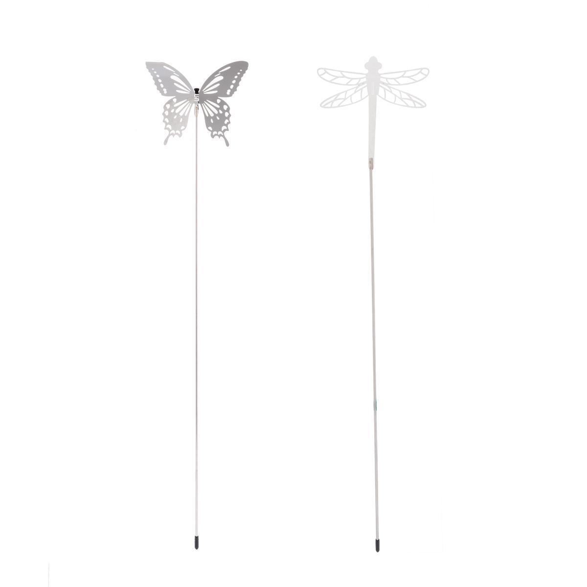 Insectes sur pique - H 60 cm - Différents modèles - MOOREA
