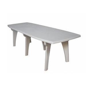 Table extensible - 180 à 250 x 90 x H 72 cm - Blanc