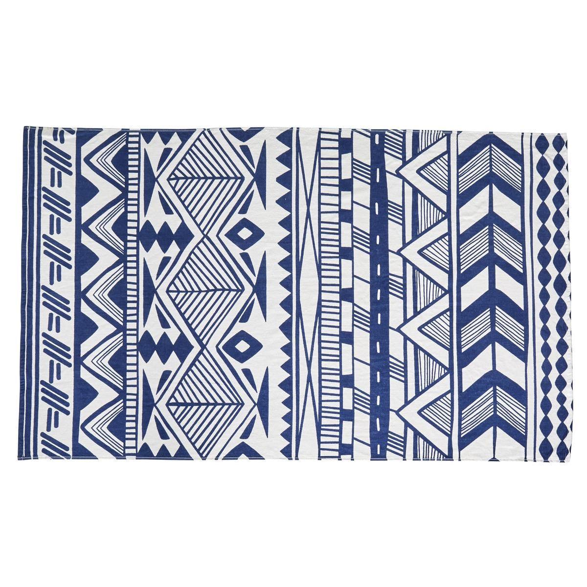 Serviette de plage - 150 x 70 cm - Bleu marine
