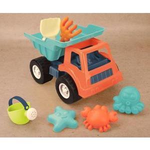Camion à jeux de sable - 6 pièces - 37 x 24 x 24 cm - Multicolore