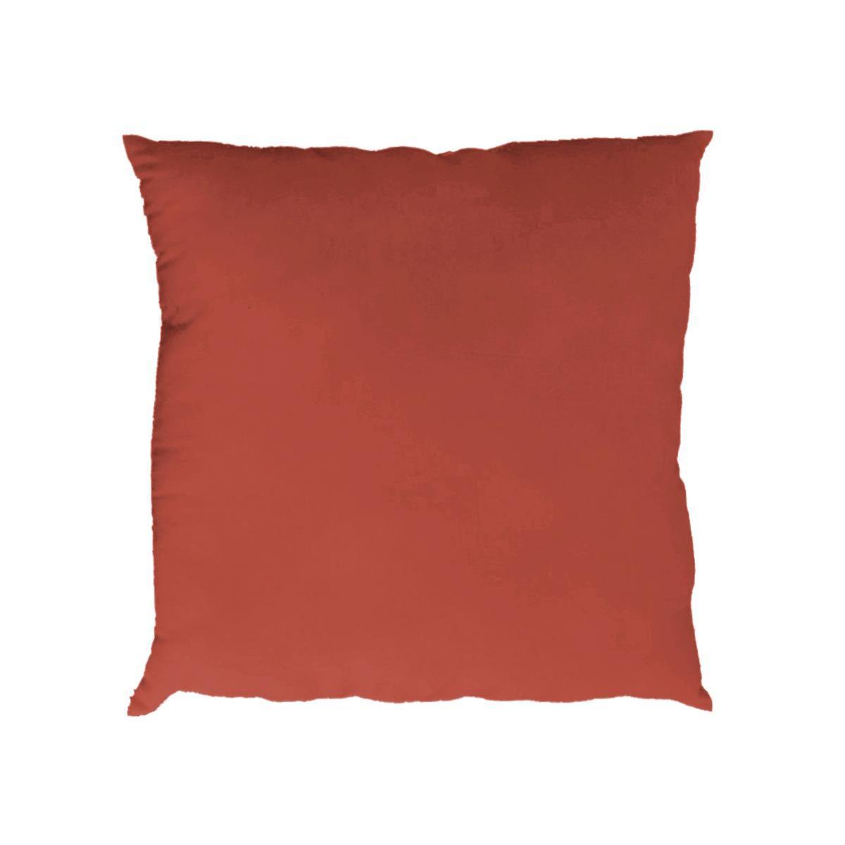 Coussin déperlant - 38 x 38 cm - Rouge terracotta - MOOREA