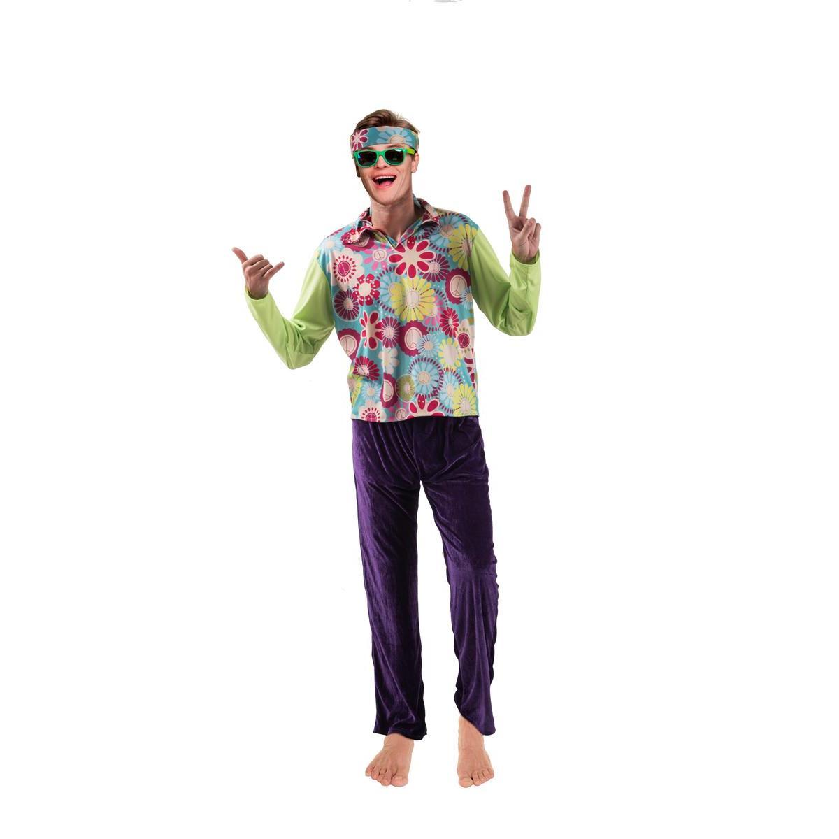 Déguisement de hippie homme