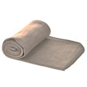 Couverture 100% polyester - 180 x 220 cm - Beige