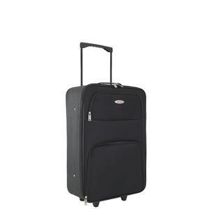 Valise souple deux roues - H 50 cm - Noir