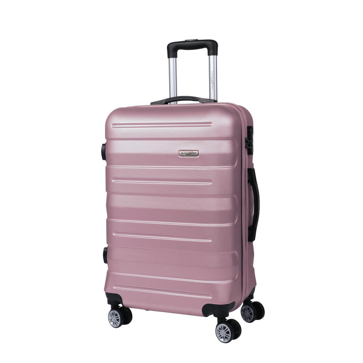 Valise Manoukian - H 60 cm - Rose