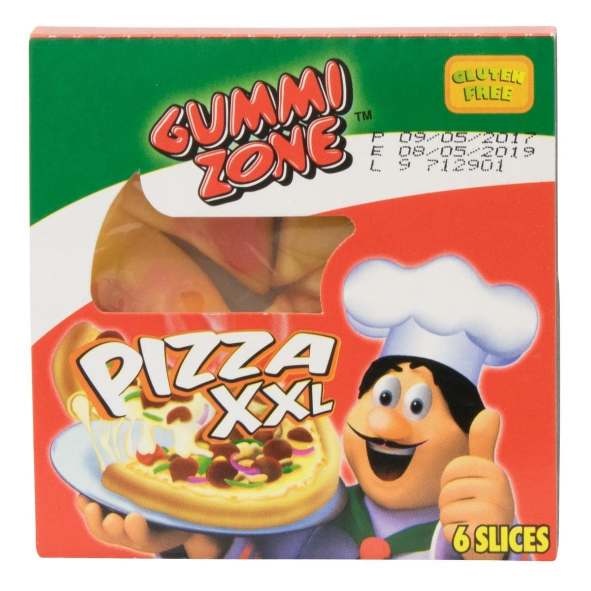 Bonbons imitation pizza - 24 parts XXL - Gummi Zone