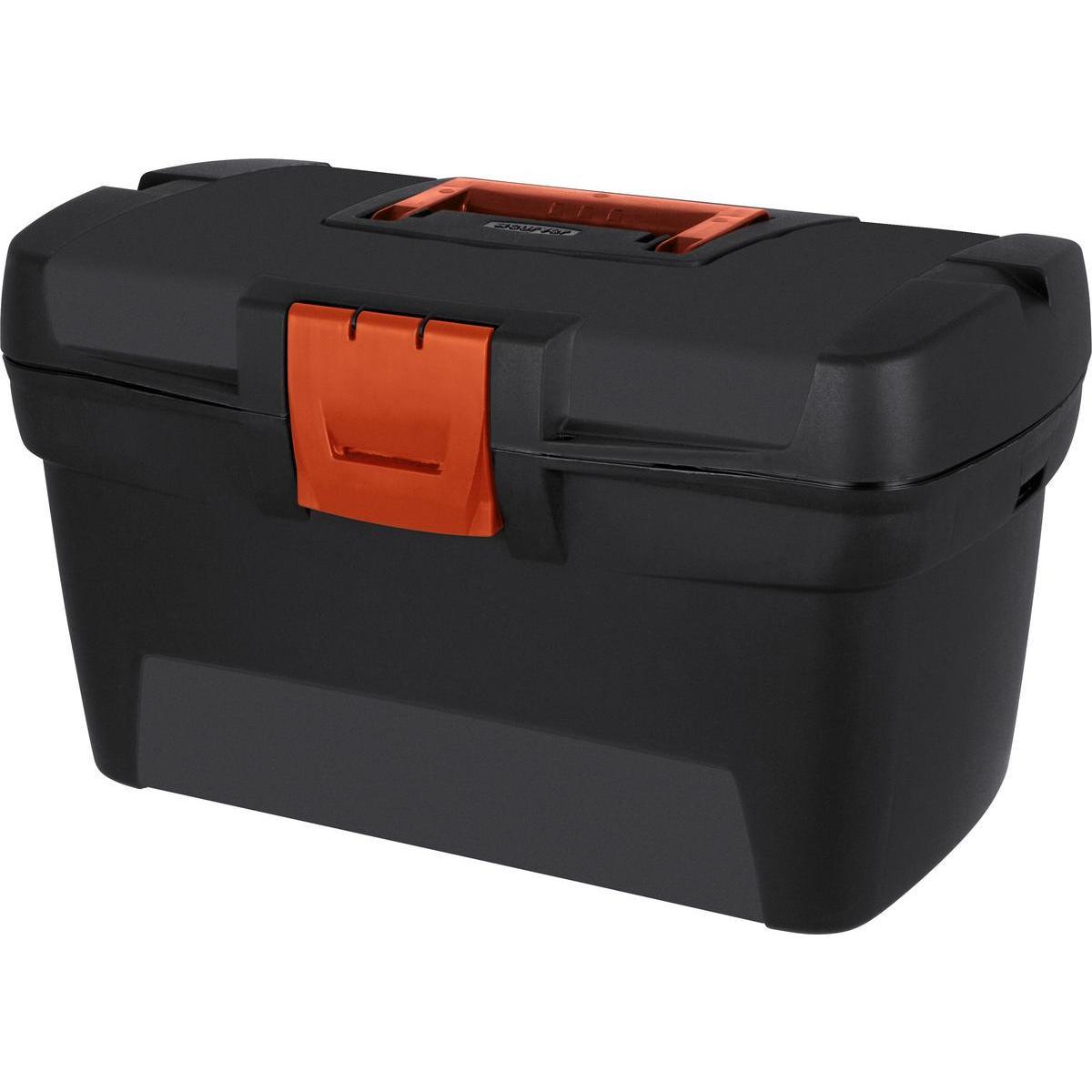 Boîte à outils Hero Box 16 - L 39.5 x H 22 x l 22.6 cm - Noir