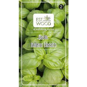 Semence végétale - 1 sachet de 2 g - Basilic doux Italien