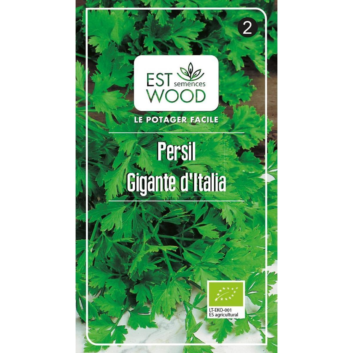 Semences de persil géant d'Italie bio - 1 sachet de 1 g