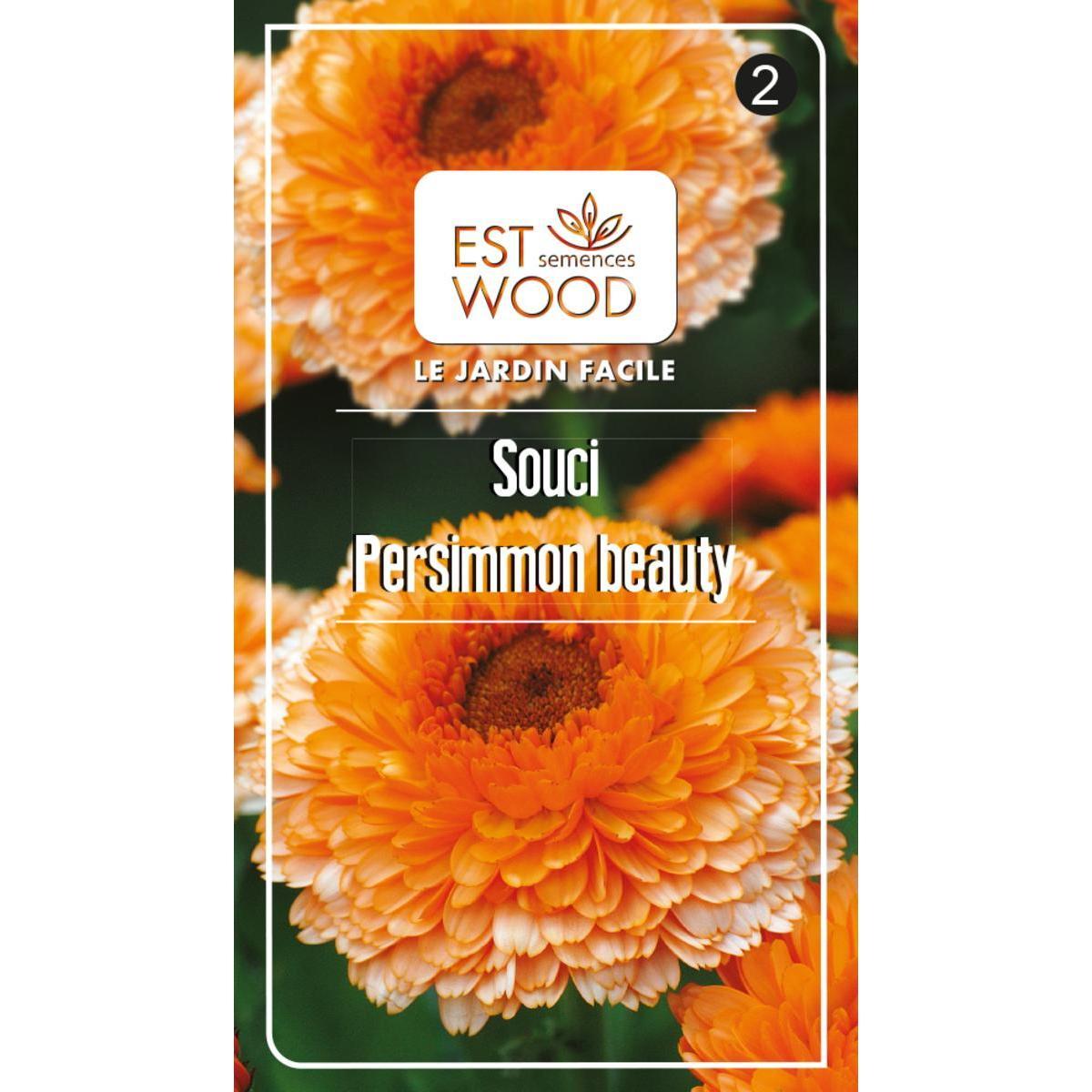 Semences de soucis Persimmon Beauty - 1 sachet de 1 g