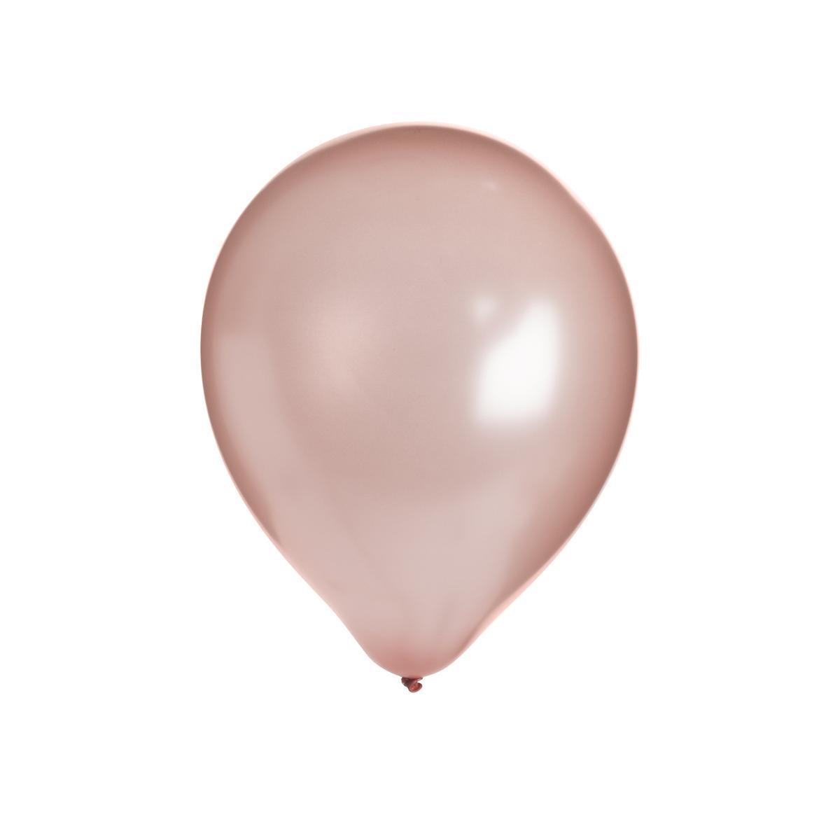 24 ballons nacrés - ø 30 cm - Rose gold