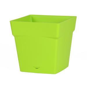 Pot Toscane - L 24.8 x H 24 x l 24.8 cm - Différents coloris - Vert