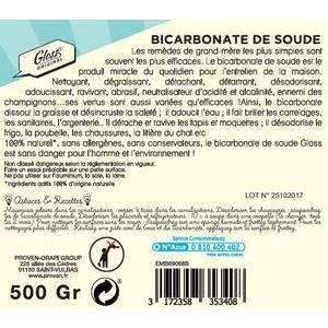 Poudre bicarbonate de soude 500 g