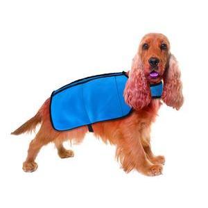 Veste rafraîchissante pour chien (Taille M) - 53.5 x 49 cm - Bleu