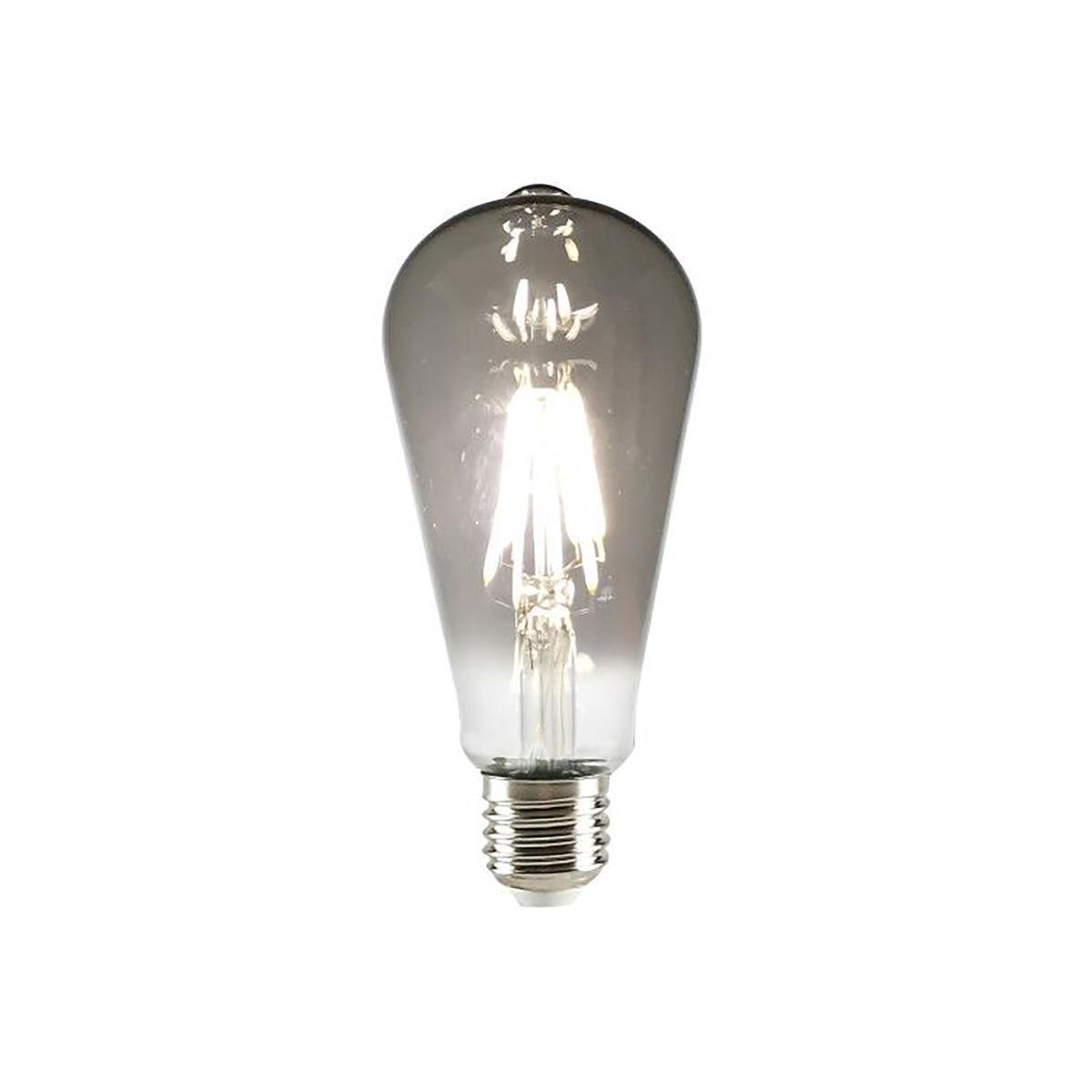 Ampoule LED globe G80 smoke E27 4 W 200 Lm