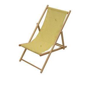 Chilienne Fjord - 96 x H 96 x 56 cm - Jaune, beige