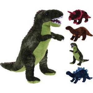 Dinosaure peluche - 38 x 13 x 20 cm - Différents modèles - Multicolore