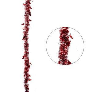 Guirlande scintillante à sapins - ø 10 cm x L 2 m - Différents coloris - Rouge