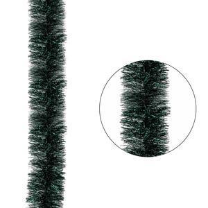 Guirlande scintillante touffue - ø 15 cm x L 2 m - Différents coloris - Vert