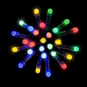 Guirlande électrique 100 LEDs - 990 + 500 cm - Différents coloris - Multicolore