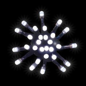 Guirlande électrique 300 LEDs - 990 + 500 cm - Différents coloris - Blanc froid