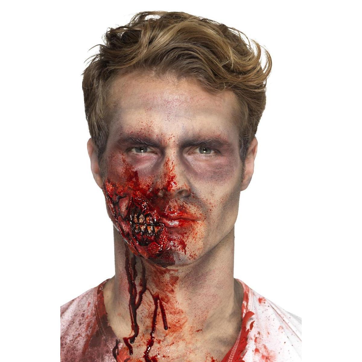 Prothèse machoire de zombie