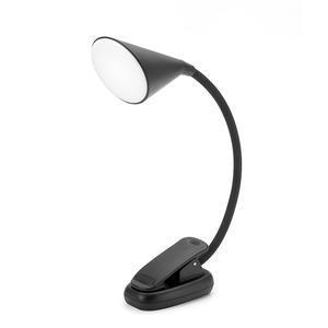 Lampe Touch à clips - L 34 cm - Différents coloris - Noir, blanc