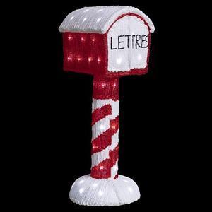 Boîte aux lettres 60 LED - 30.5 x 25.5 x H 76 cm