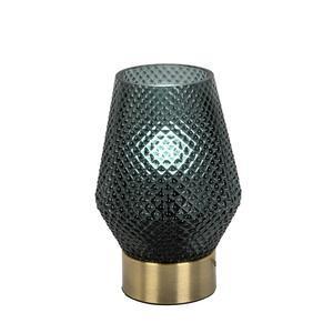 Lampe Ginko - ø 14 x H 20 cm - Noir