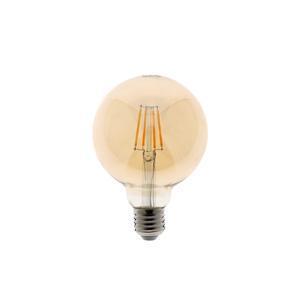 Ampoule LED déco ambrée G95 - ø 9.5 x H 14 cm - Cuivre