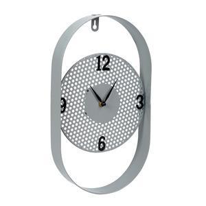 Horloge Memphis - 20 x 4.5 x H 35.5 cm - Gris