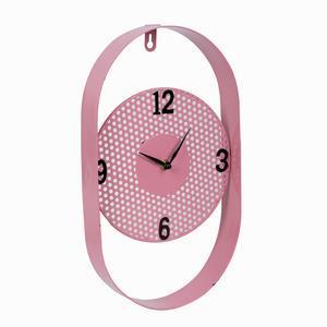 Horloge Memphis - 20 x 4.5 x H 35.5 cm - Rose