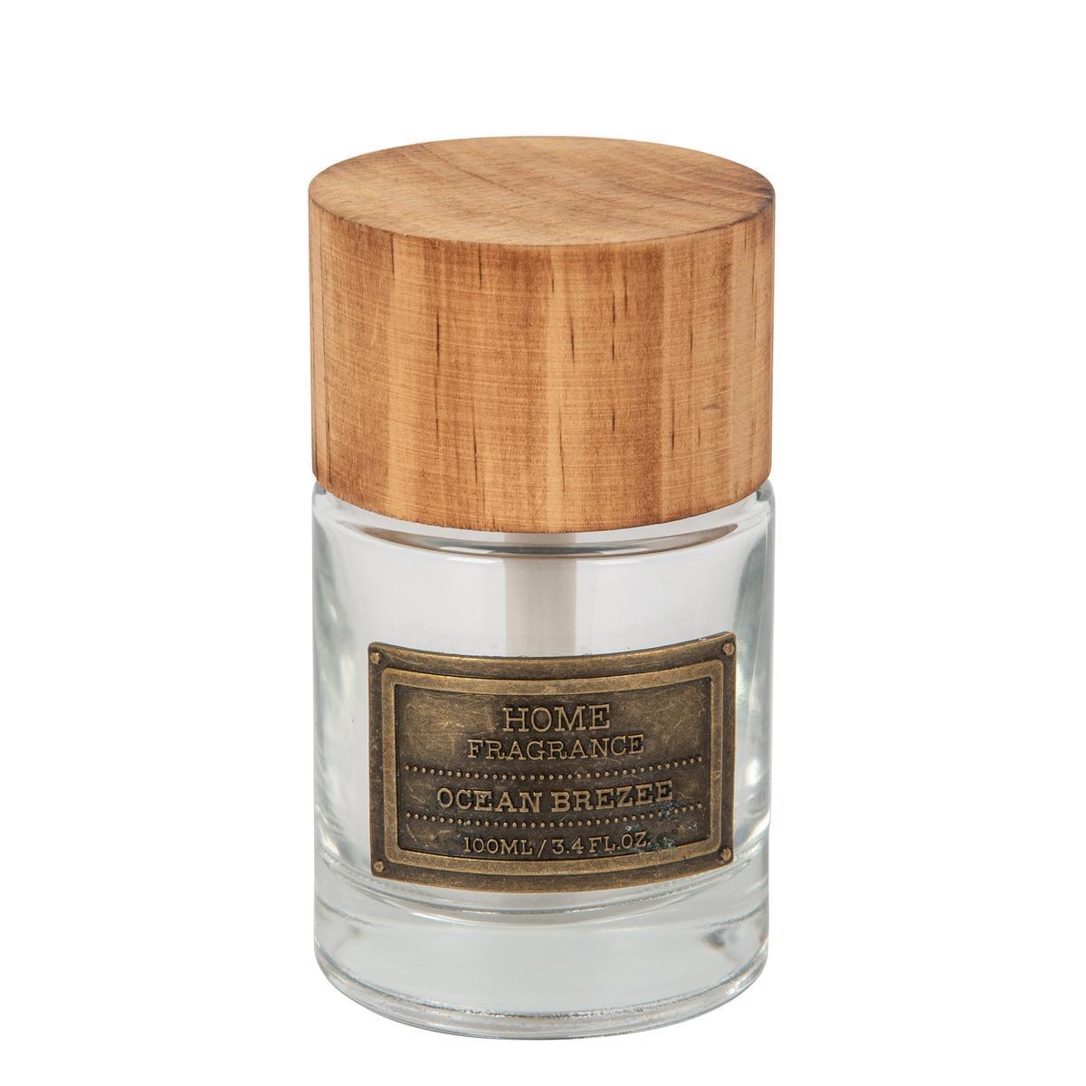 Diffuseur de parfum Urban - 8.3 x H 13.5 x 8.5 cm - Transparent, marron