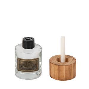 Diffuseur de parfum Urban - 8.3 x H 13.5 x 8.5 cm - Transparent, marron