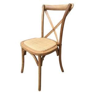 Chaise Eugénie - 48 x 52 x H 89 cm - Beige - K.KOON