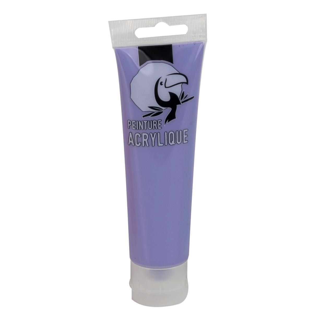 Peinture acrylique - 100 ml - Violet mauve