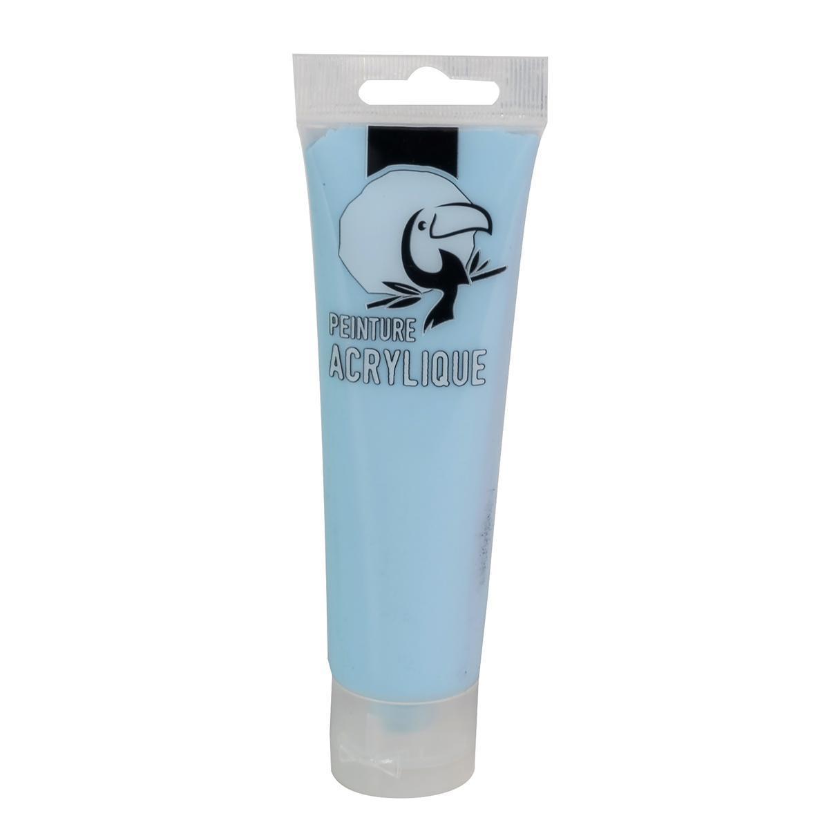 Peinture acrylique - 100 ml - Bleu pastel