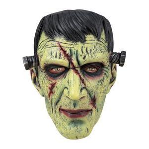 Masque de Frankenstein - Taille adulte unique - Vert, noir